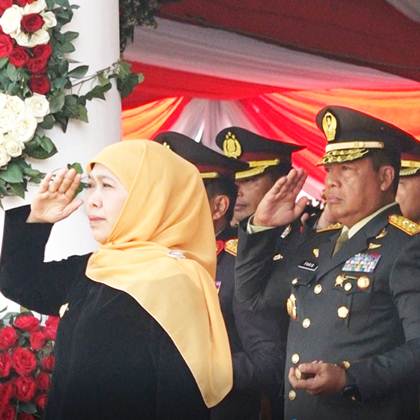 Berita Ngawi terbaru terkini hari ini terkait info Peringatan Hari Lahir Pancasila di Gedung Negara Grahadi, Kota Surabaya