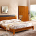 Giường ngủ gỗ tự nhiên phong cách hiện đại CNS3A009