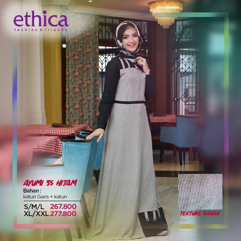 Inspirasi Terkini 25 Model Baju Gamis Ethica Terbaru