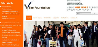 Villar Foundation Website