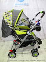 Pliko PK298 Ranger Rocker Baby Stroller - Green