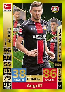 Match Attax Bundesliga 2018-2019 Bayer 04 Leverkusen