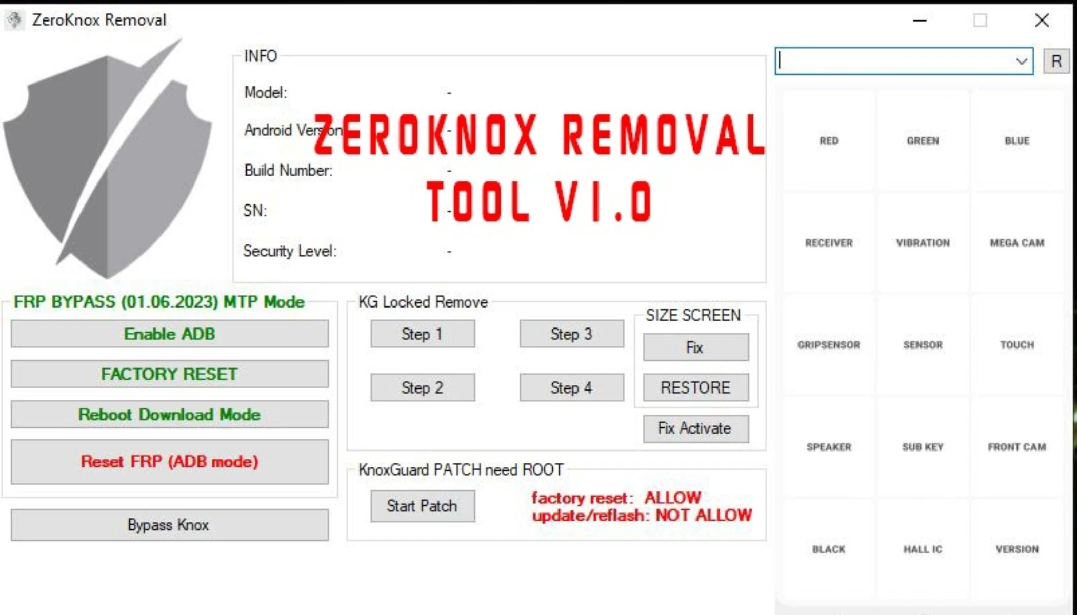 ZeroKnox Removal Tool 1.3.1