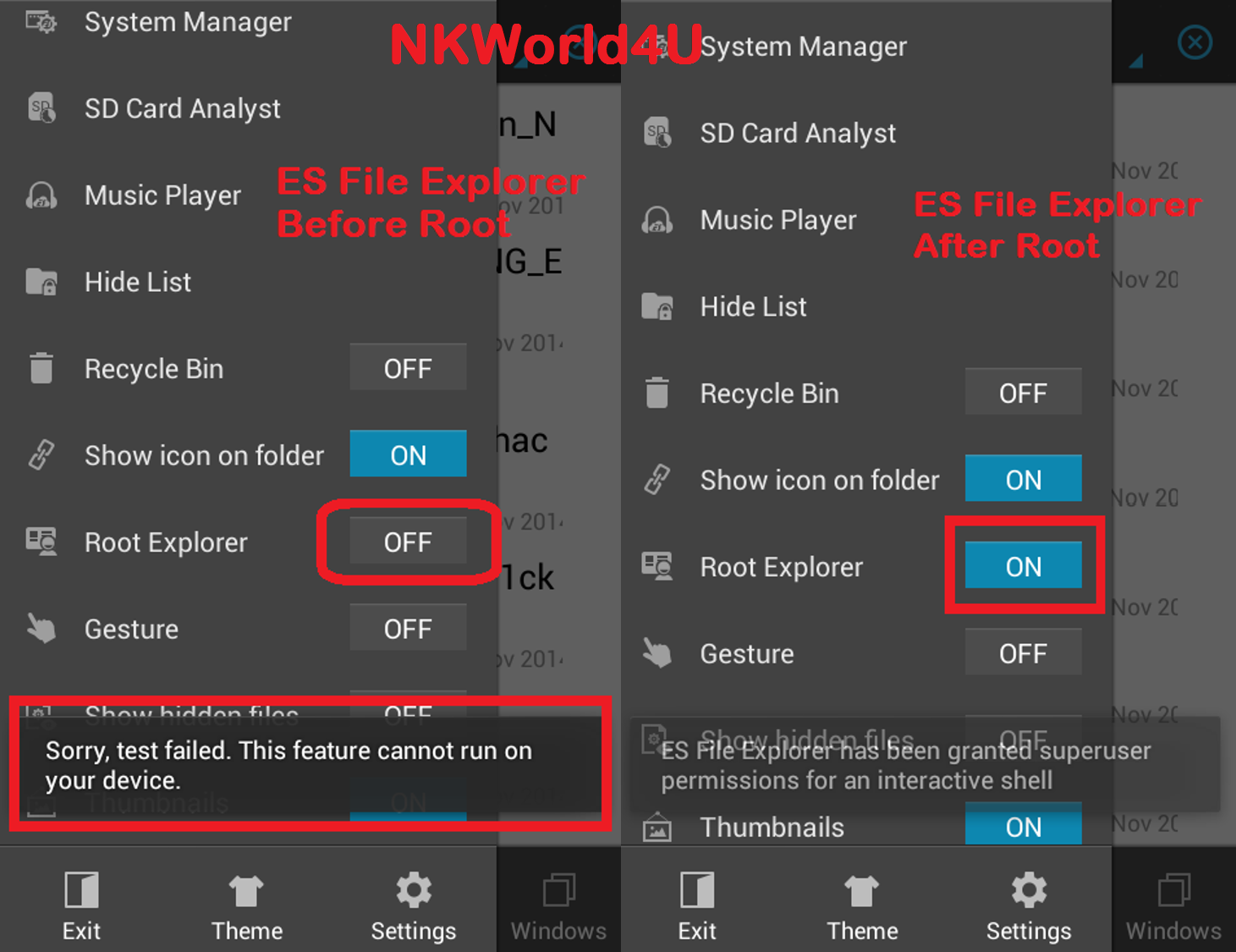 http://nkworld4u.blogspot.in/ es file explorer KingRoot Apk  One Click Root Tool For Almost All Devices
