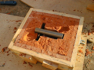 facing sand used in molding sand in foundry manufacturing workshop