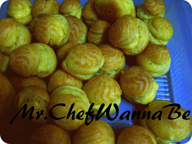 Mr.ChefWannaBe: RESEPI CREAM PUFF