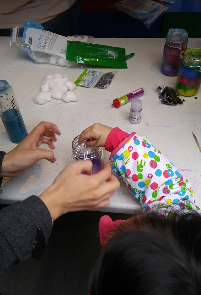 Granville Island Kids' Craft Day Galaxy in a Jar