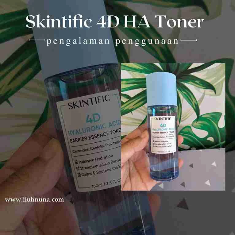 skintific 4D hyaluronic acid toner