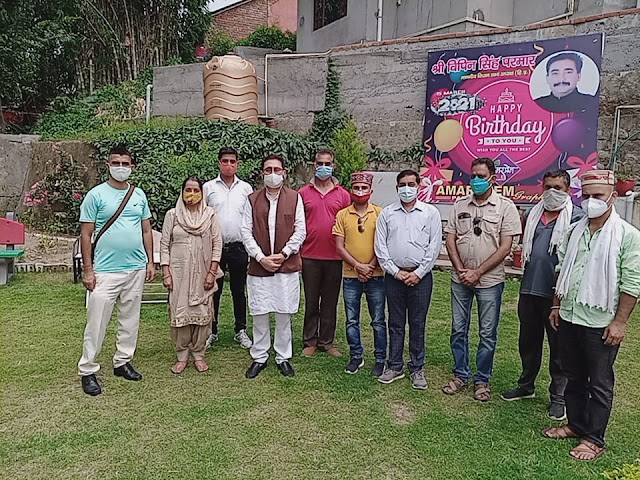  जिला महामंत्री बनने पर विधानसभा अध्यक्ष से मिले नरेंद्र भट्ट
