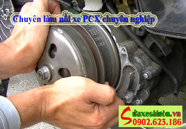 Chuyên làm nồi xe tay ga Honda PCX uy tín chuyên nghiệp HCM