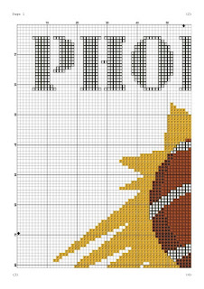 Phoenix Suns easy cross stitch designs - Tango Stitch