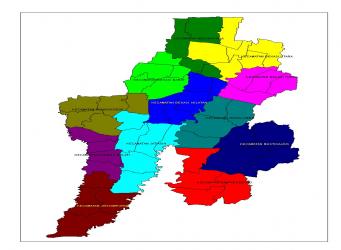 Peta Administrasi  Wilayah Kota  Bekasi  Galih Gumelar
