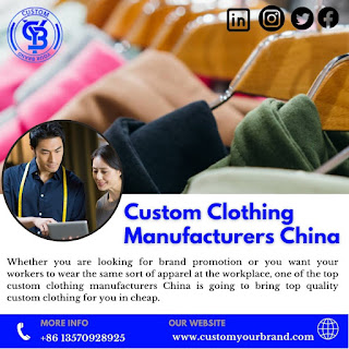Custom Clothing Manufacturers China