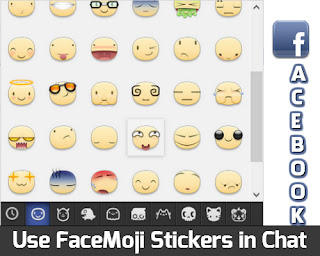 facebook stickers are a new funny chat emoticons presented by facebook ...