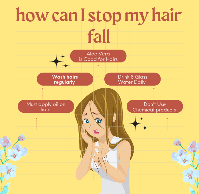 بالوں کے گرنے کا علاج | how can I stop my hair fall