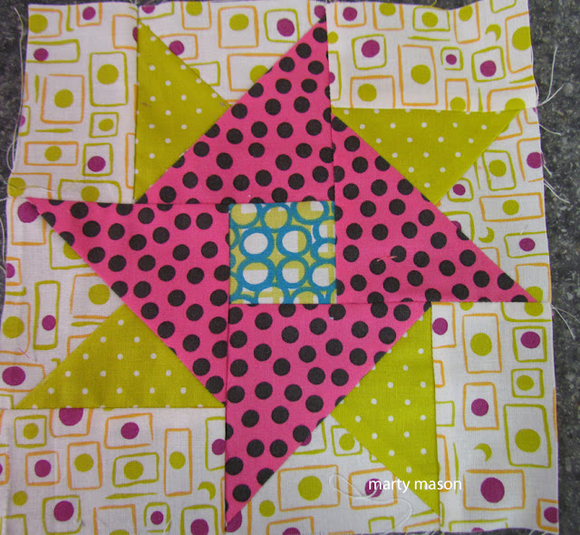 Hope from Hartford quilt block for my Gypsy Wife quilt  - marty mason