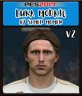 PES 2017 Faces Luka Modric by Sameh Momen