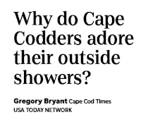 Outdoor shower article