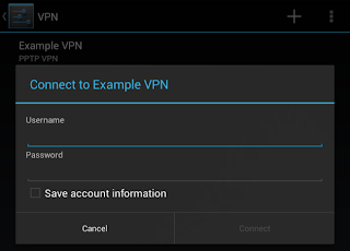 While connected to the VPN