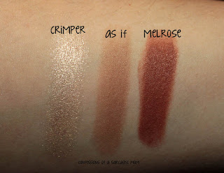 ColourPop Forever Freshman Super Shock Shadows swatches and review