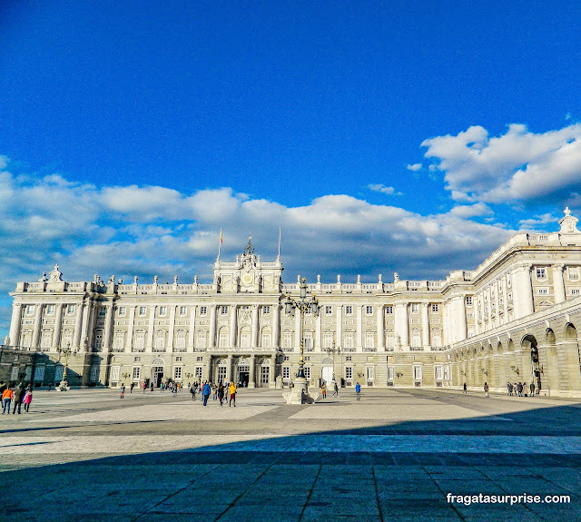 Palácio Real em Madri