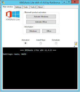 أداة تفعيل الوندوز [كل الإصدارات] والأوفيس مدى الحياه KMS Activator - تحميل مباشر