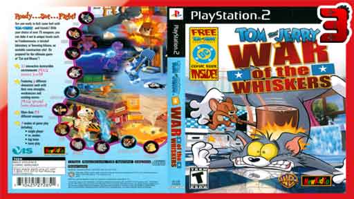 Tom And Jerry In War Of The Whiskers (PS2) ROM – Download ISO