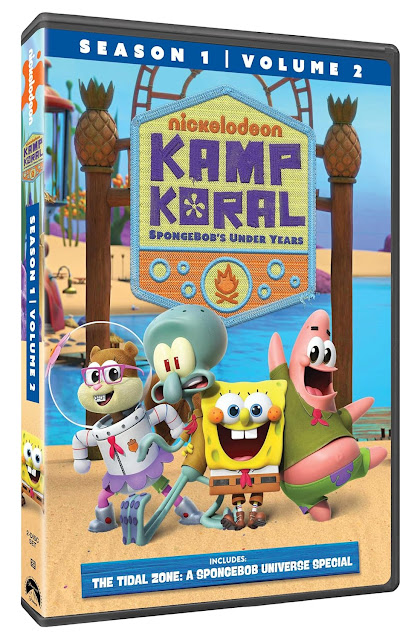 'Kamp Koral: SpongeBob's Under Years - Season 1, Volume 2' DVD cover art
