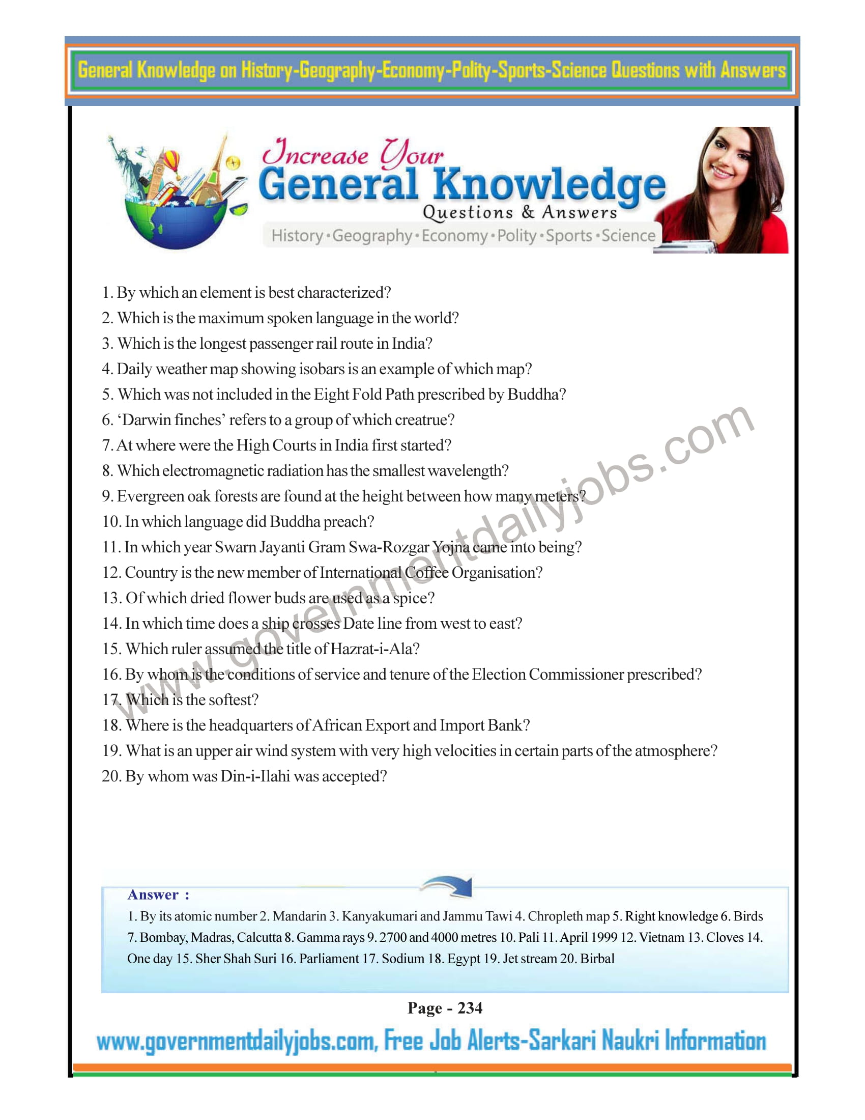 International General Knowledge