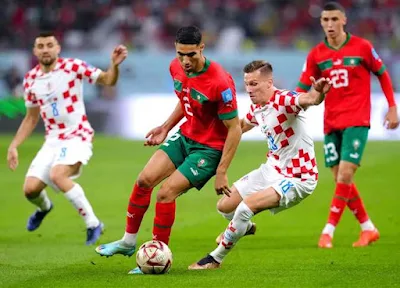 ملخص مباراة المغرب وكرواتيا