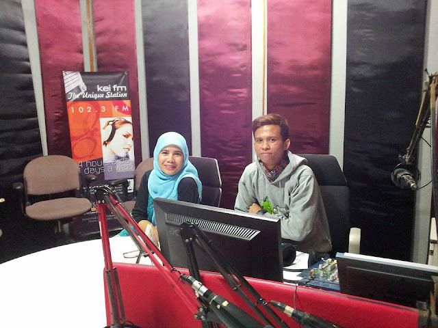 bincang santai di radio Kei FM