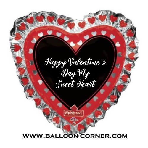 Ide Surprise Gift Valentine's Day Dengan Balon Foil Hati Kreasi Sendiri