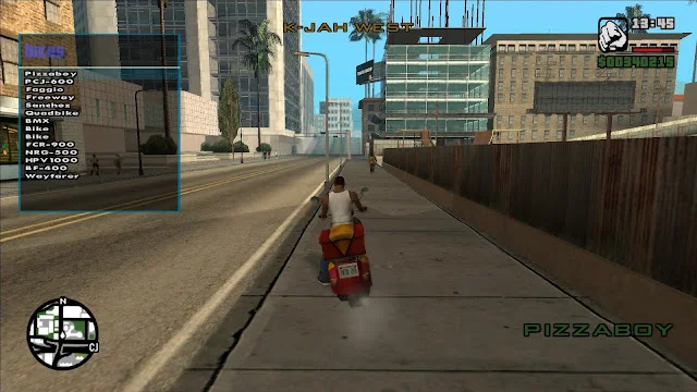 GTA San Andreas New Cheat Menu Mod For PC