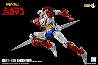 Action Figure Robo-Dou Tekkaman [Threezero Re-design version] from Tekkaman: The Space Knight, Threezero