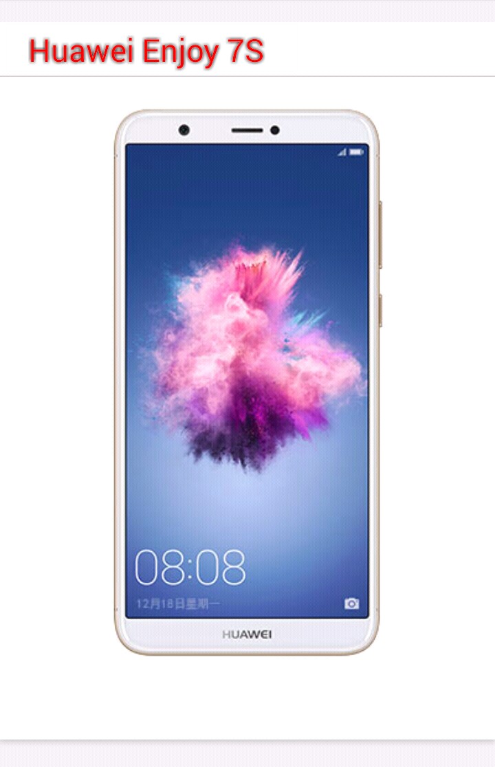 Huawei Enjoy 7S Full Specifications And Price