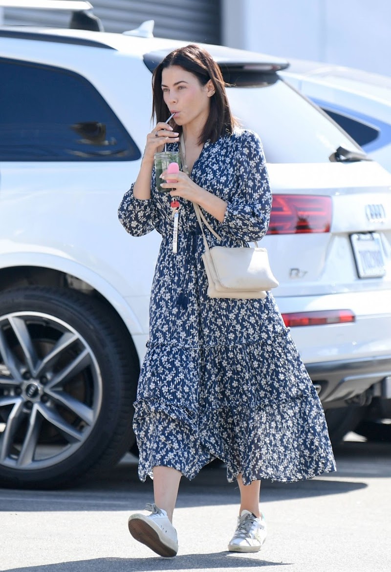 Jenna Dewan Clicked Outside in Los Angeles 29 July-2019