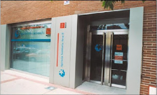 Imagen de la Agencia Sanitaria del Área 8, en Alcorcón (Tomado de SaludMadrid n.º 3)