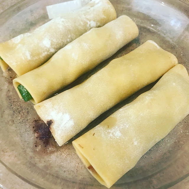 Steak and Cheese Cannelloni