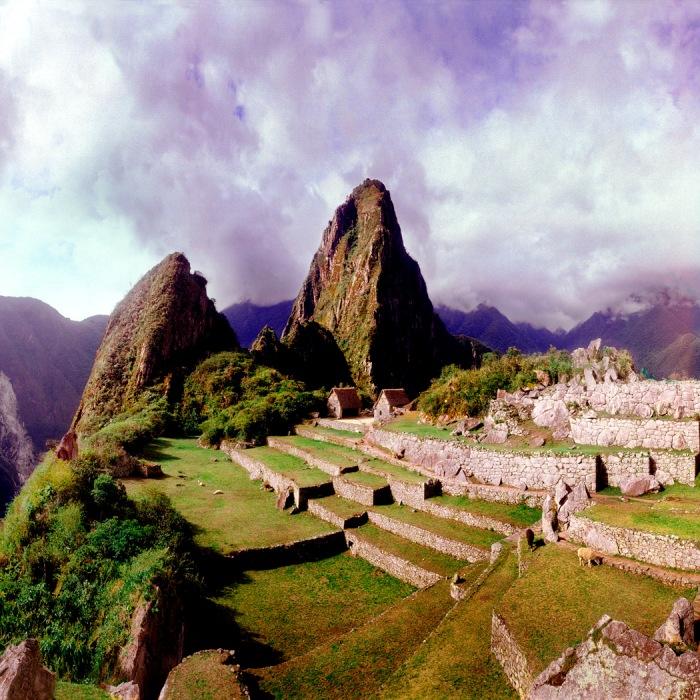 Beautiful Urubamba Valley in Peru