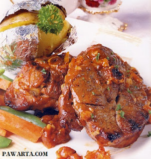 Resep Cara Membuat Iga Bakar Saus Barbeque ala Resto