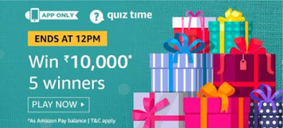 Amazon Quiz 10 October 2019