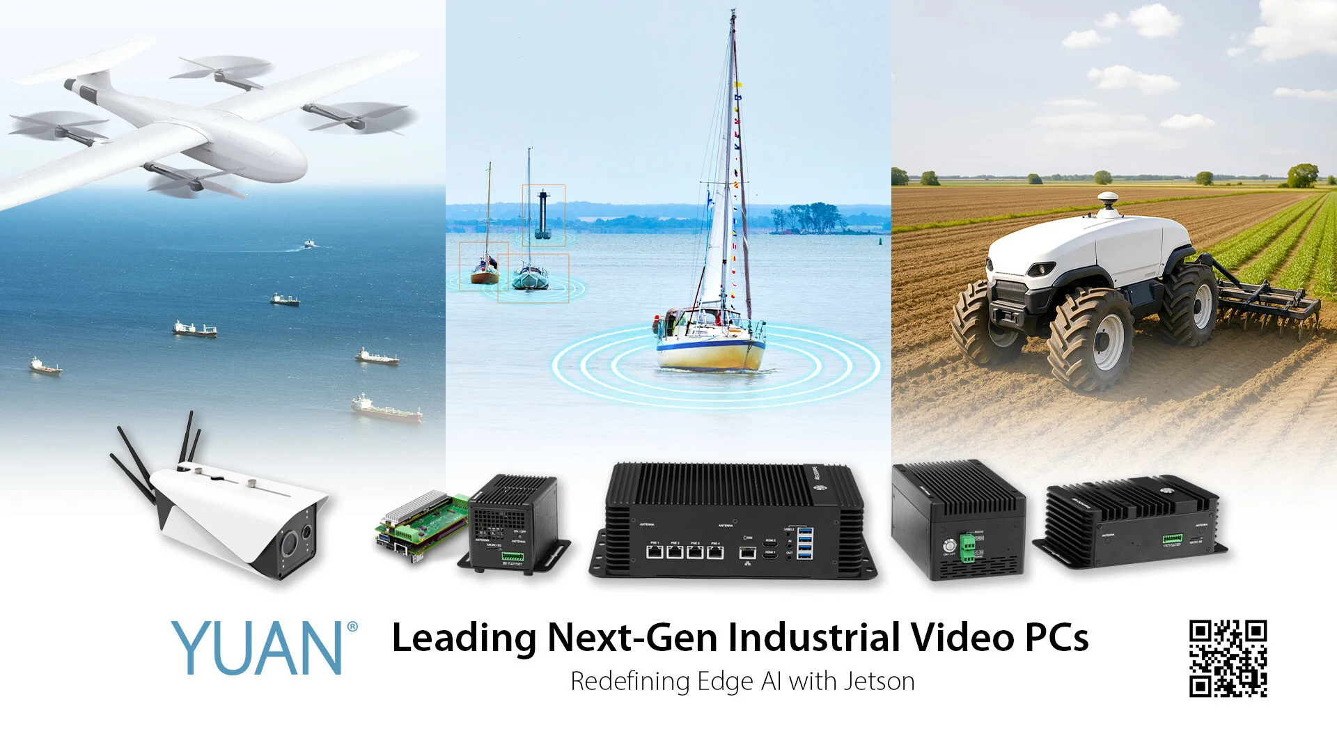 Image of YUAN Launches Next-Gen AI Robotics for Land, Sea & Air, Powered by NVIDIA Jetson Orin