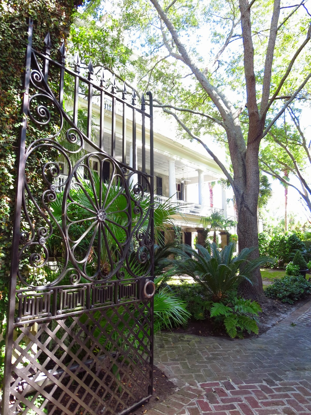 wrought iron front door images Wrought Iron Gate Charleston SC | 1200 x 1600