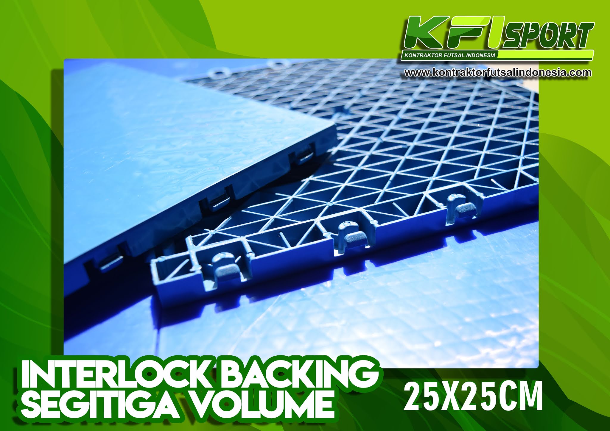 interlock futsal flooring segitiga