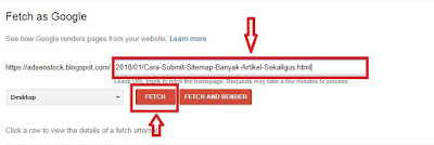 Cara Submit Sitemap Artikel Di Search Console