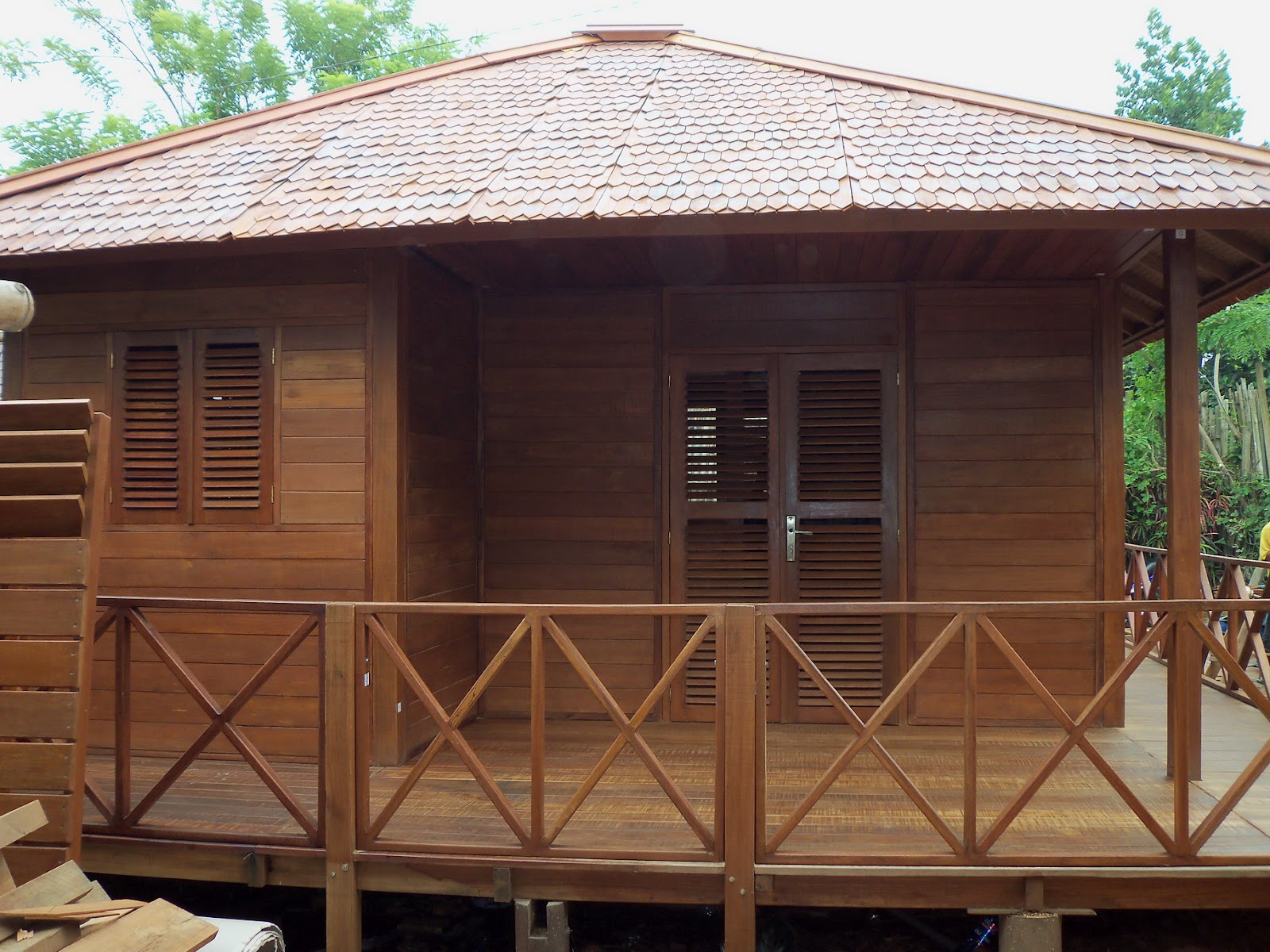 Gazebo Rumah  Kayu 