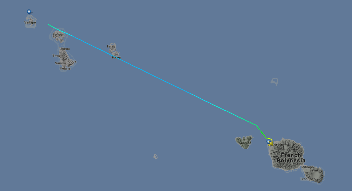 飛行｜大溪地航空 ATR72 經濟艙 VT421 Papeete → Bora Bora PPT-BOB 飛行紀錄