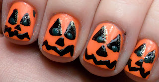 Halloween 2013, Diseño de Uñas, parte 2