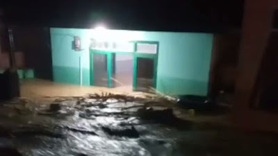 Wilayah Cidamar Cidaun Cianjur Kembali Diterjang Banjir Malam ini
