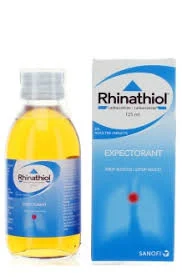 Rhinathiol adult syrup composition, use, dose and side effect